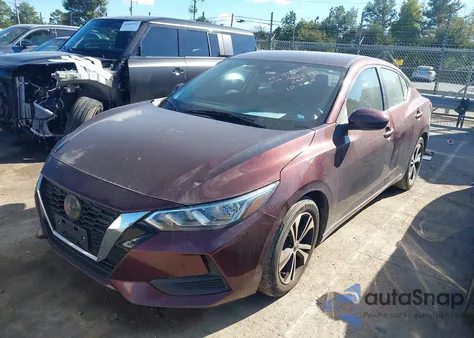 2022 Nissan Sentra Sv Xtronic Cvt from USA, damaged, VIN 3N1AB8CV7NY262599